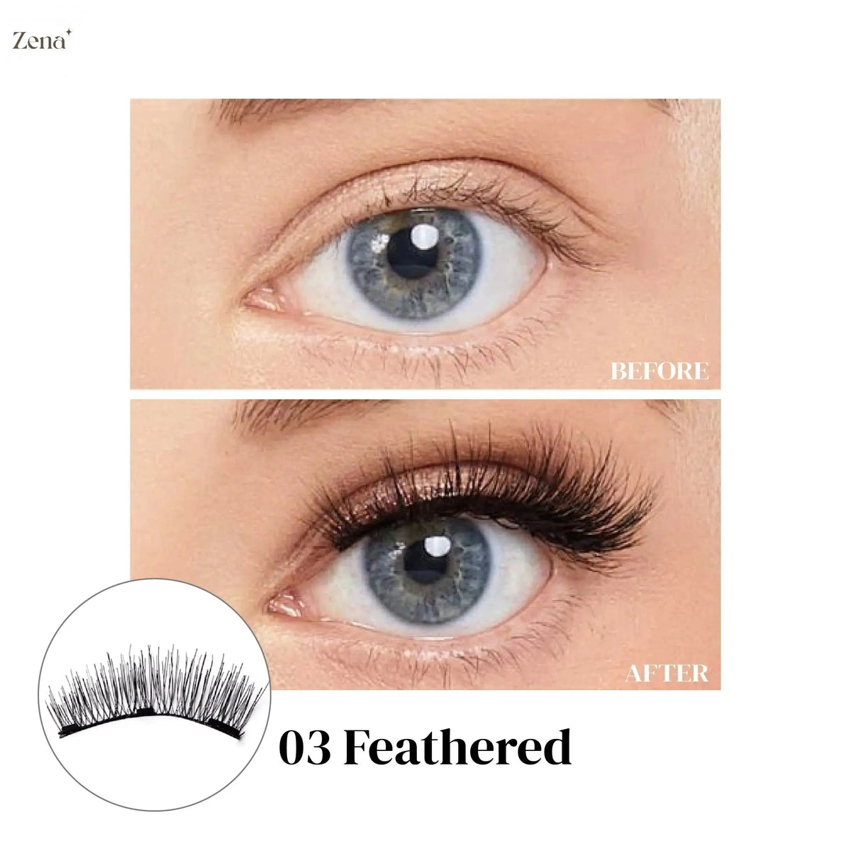 Classy Winged Magnetic False Lashes