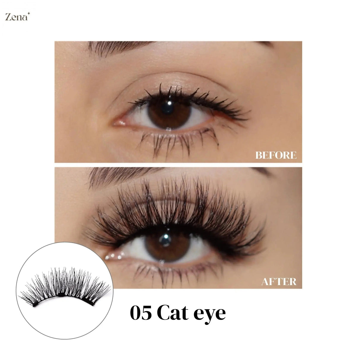 Classy Winged Magnetic False Lashes